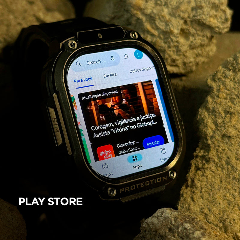 SmartWatch Horizon Titan 4G Bateria de 950mAH| 2GB + 16GB + PULSEIRA GRÁTIS