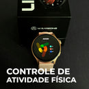 SmartWatch Life  À Prova D'Água 1 ATM  Esportivo  Amoled  + PULSEIRA GRÁTIS