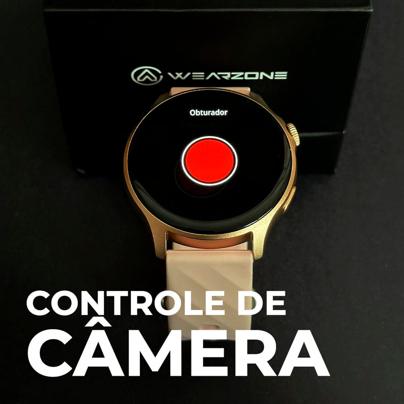 SmartWatch Life  À Prova D'Água 1 ATM  Esportivo  Amoled  + PULSEIRA GRÁTIS