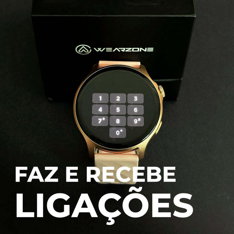 SmartWatch Life  À Prova D'Água 1 ATM  Esportivo  Amoled  + PULSEIRA GRÁTIS