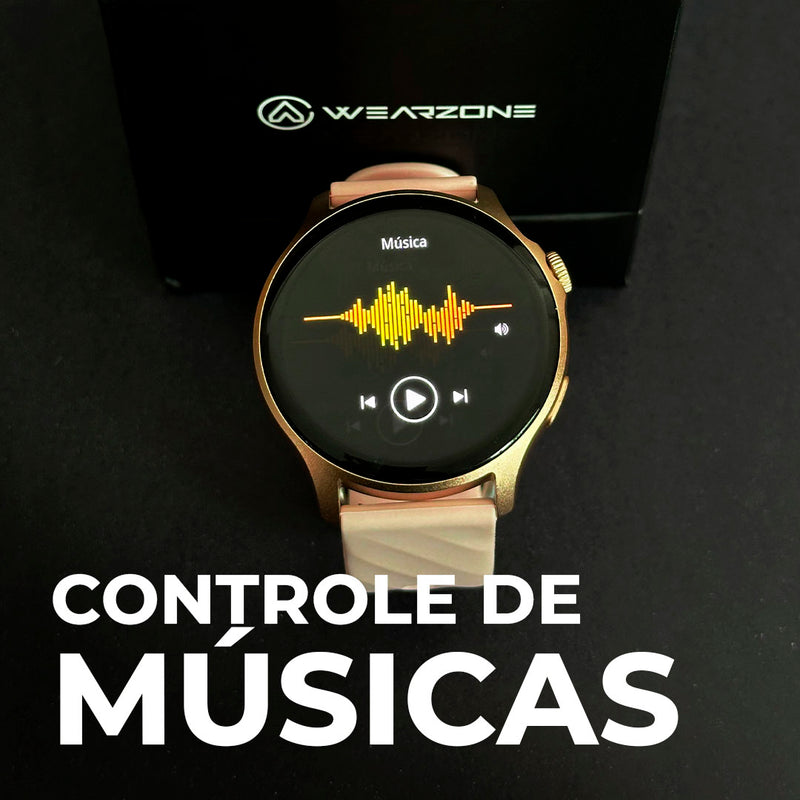 SmartWatch Life  À Prova D'Água 1 ATM  Esportivo  Amoled  + PULSEIRA GRÁTIS