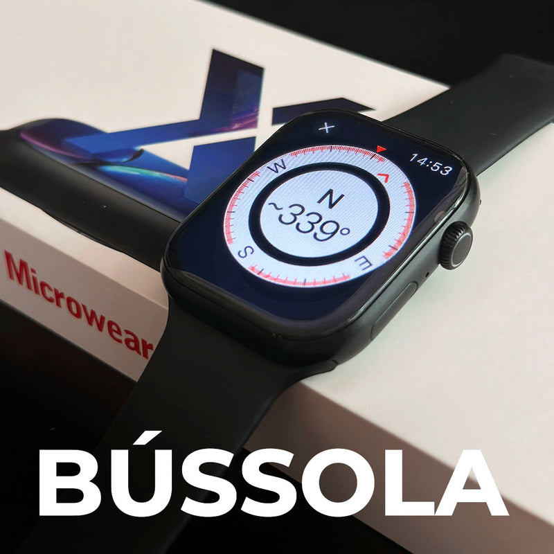 SmartWatch S10 Chat GPT em Português Tradutor de Idiomas + PULSEIRA GRÁTIS| Microwear