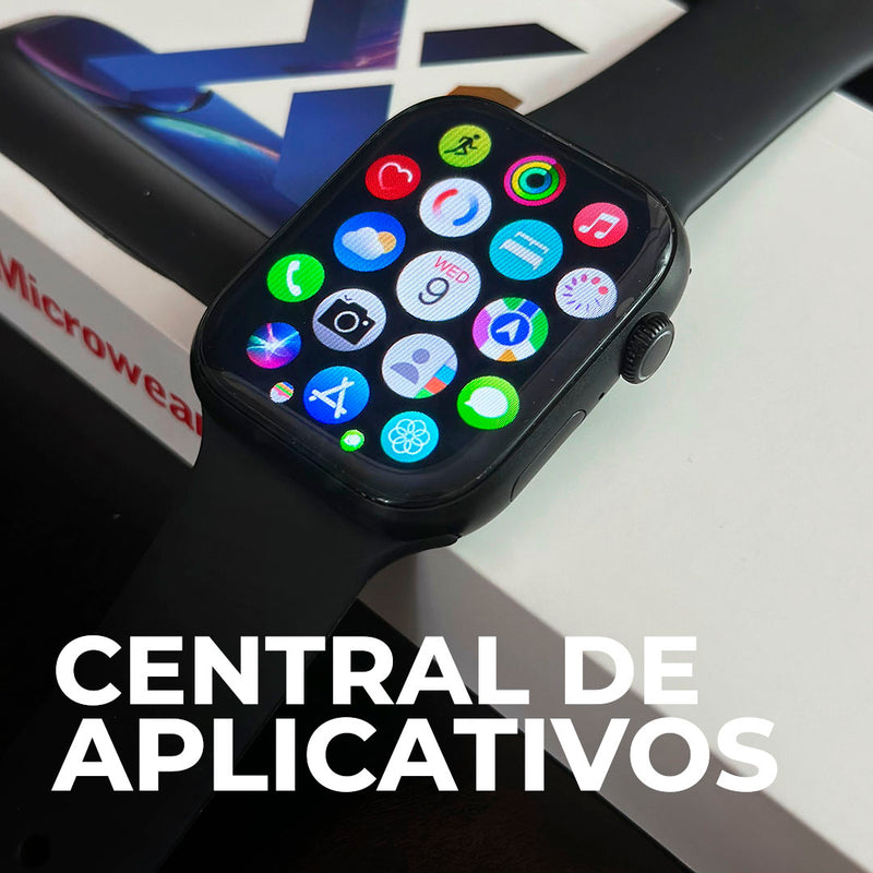 SmartWatch S10 Chat GPT em Português Tradutor de Idiomas + PULSEIRA GRÁTIS| Microwear