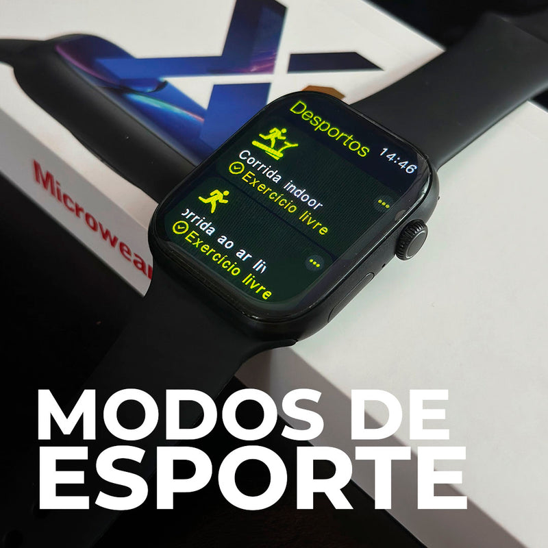 SmartWatch S10 Chat GPT em Português Tradutor de Idiomas + PULSEIRA GRÁTIS| Microwear