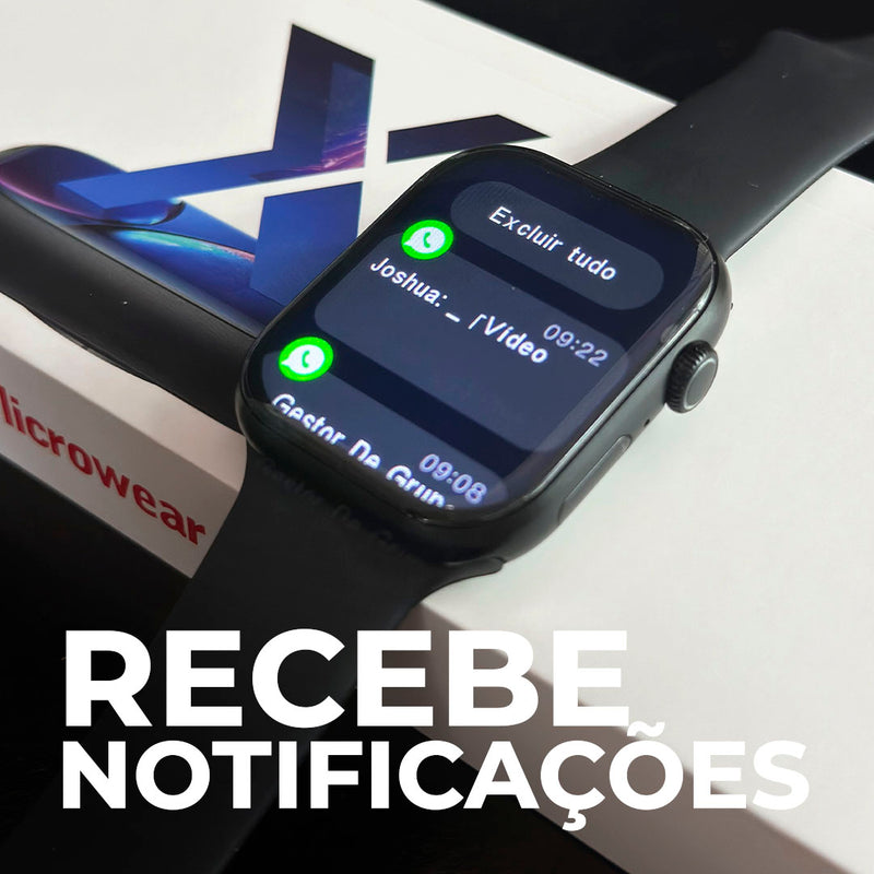 SmartWatch S10 Chat GPT em Português Tradutor de Idiomas + PULSEIRA GRÁTIS| Microwear