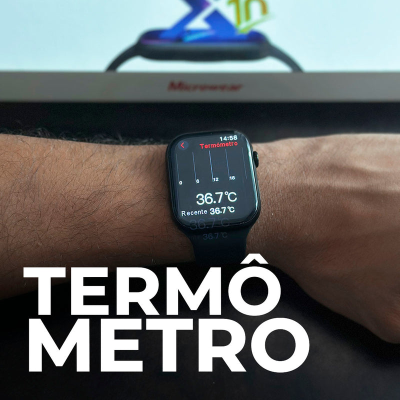 SmartWatch S10 Chat GPT em Português Tradutor de Idiomas + PULSEIRA GRÁTIS| Microwear