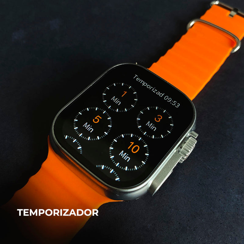 Smartwatch WS-79 Ultra 2 + Kit com 3 Pulseiras GRÁTIS