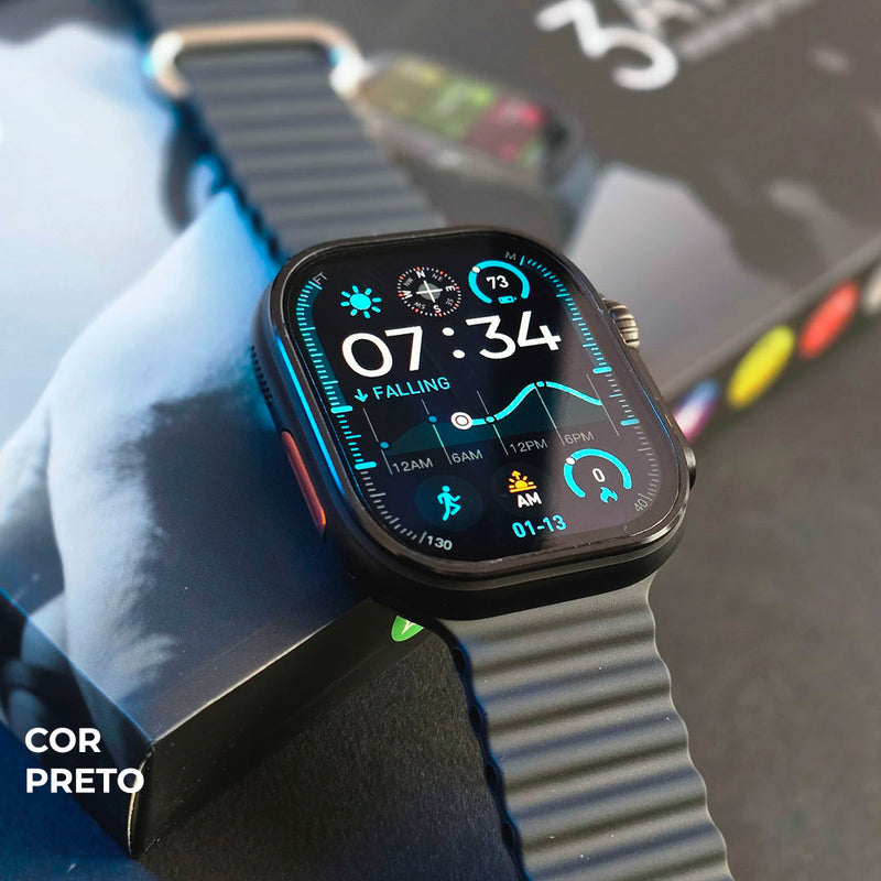 SmartWatch U4 PRO 1GB  Resistência 3AT + PULSEIRA GRÁTIS