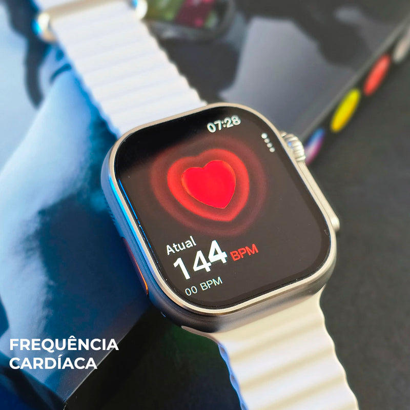 SmartWatch U4 PRO 1GB  Resistência 3AT + PULSEIRA GRÁTIS