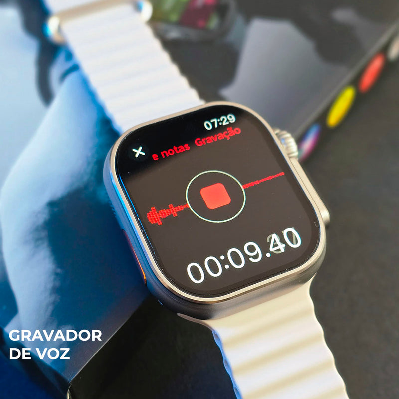 SmartWatch U4 PRO 1GB  Resistência 3AT + PULSEIRA GRÁTIS