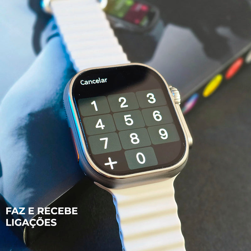 SmartWatch U4 PRO 1GB  Resistência 3AT + PULSEIRA GRÁTIS