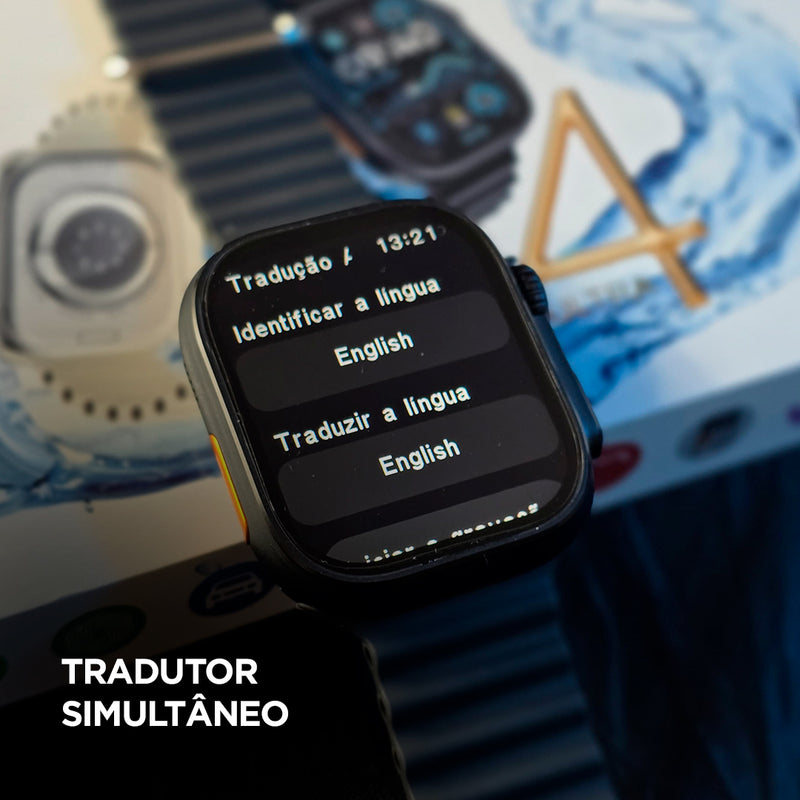 SmartWatch U4 Chat GPT Series10  + PULSEIRA GRÁTIS
