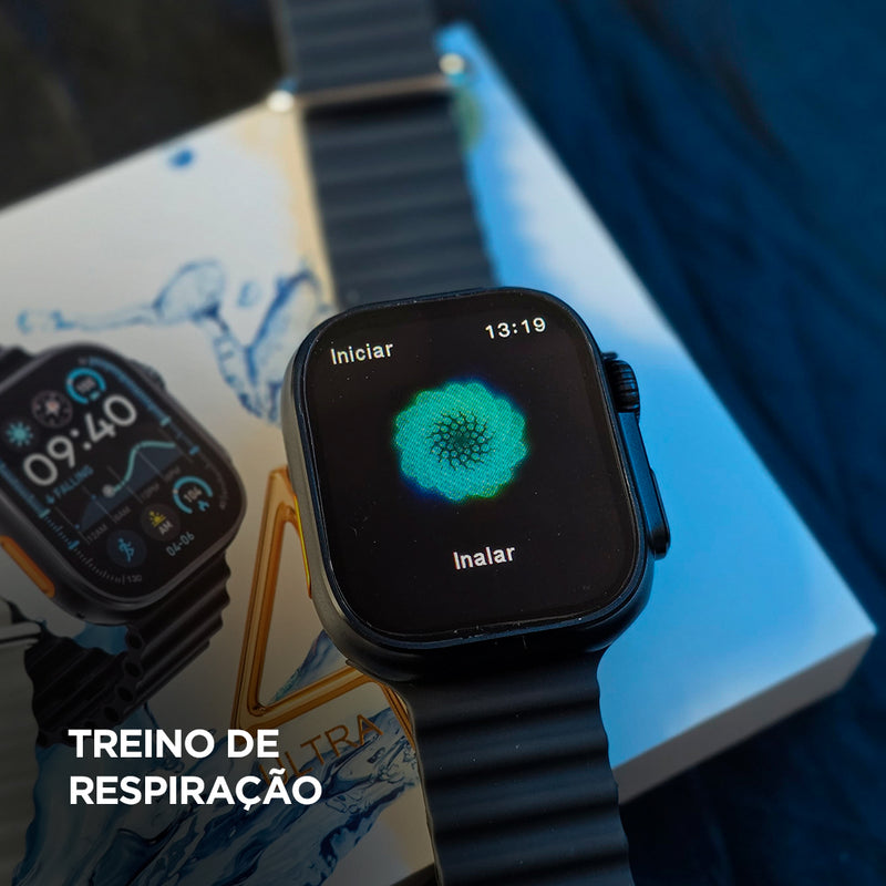 SmartWatch U4 Chat GPT Series10  + PULSEIRA GRÁTIS