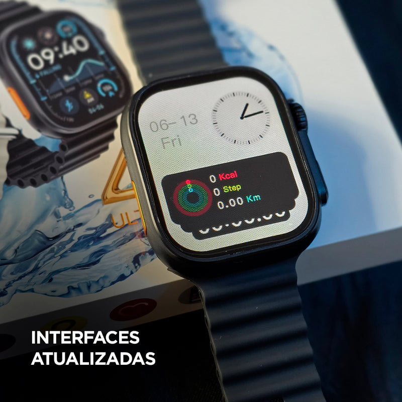 SmartWatch U4 Chat GPT Series10  + PULSEIRA GRÁTIS