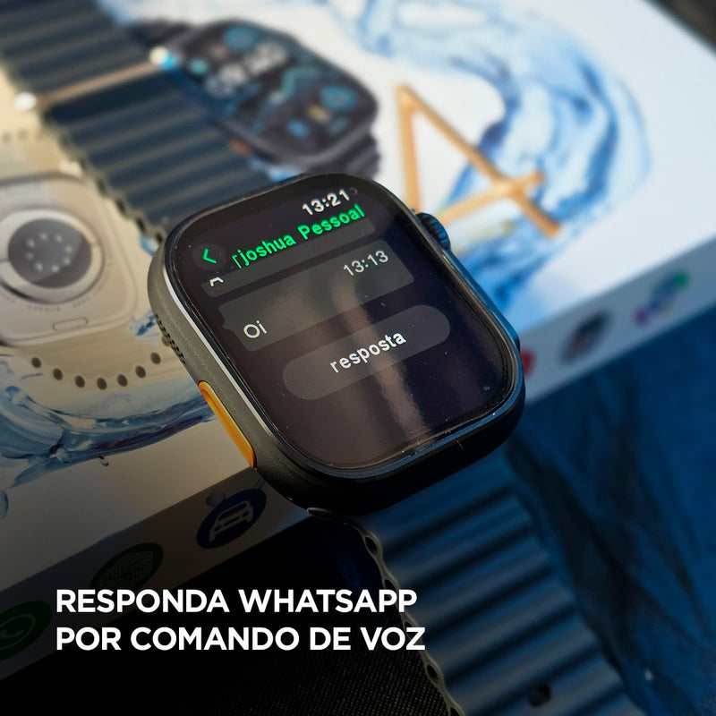 SmartWatch U4 Chat GPT Series10  + PULSEIRA GRÁTIS