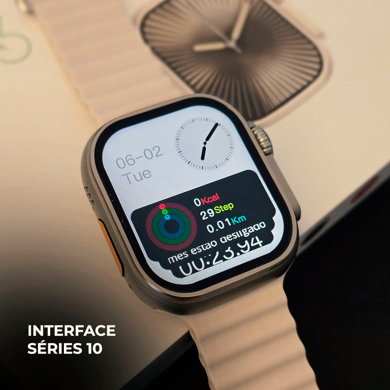 SmartWatch ULTRA U3W  Chat GPT Responde Whatsapp + PULSEIRA GRÁTIS