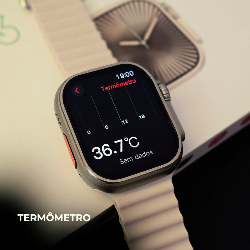 SmartWatch ULTRA U3W  Chat GPT Responde Whatsapp + PULSEIRA GRÁTIS