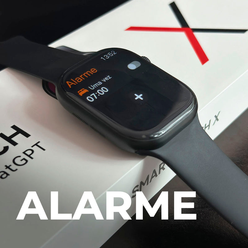SmartWatch W10 chat GPT em Português + Capinha e pulseira GRÁTIS