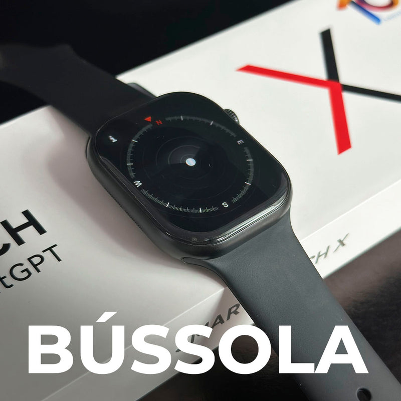 SmartWatch W10 chat GPT em Português + Capinha e pulseira GRÁTIS