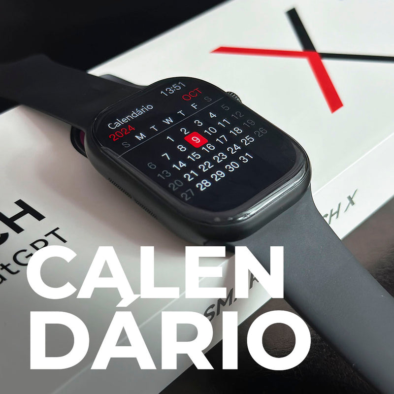 SmartWatch W10 chat GPT em Português + Capinha e pulseira GRÁTIS