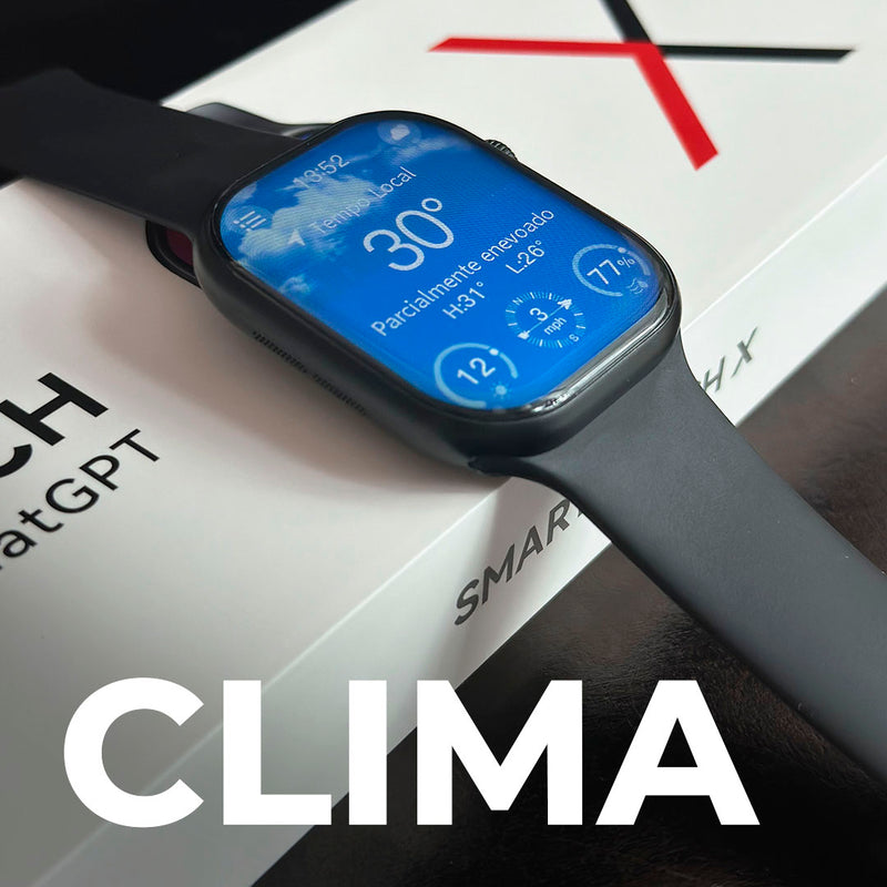 SmartWatch W10 chat GPT em Português + Capinha e pulseira GRÁTIS