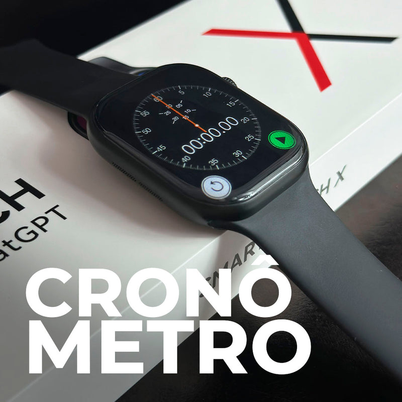 SmartWatch W10 chat GPT em Português + Capinha e pulseira GRÁTIS