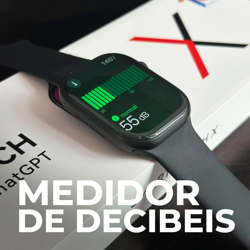 SmartWatch W10 chat GPT em Português + Capinha e pulseira GRÁTIS