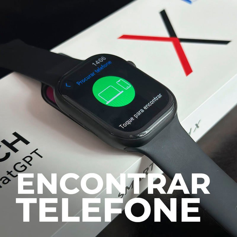SmartWatch W10 chat GPT em Português + Capinha e pulseira GRÁTIS