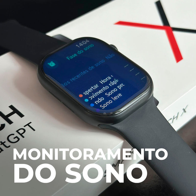 SmartWatch W10 chat GPT em Português + Capinha e pulseira GRÁTIS