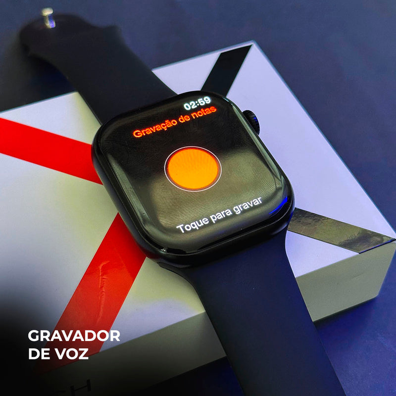 SmartWatch W10 Pro Series 10 Chat Gpt + PULSEIRA GRÁTIS