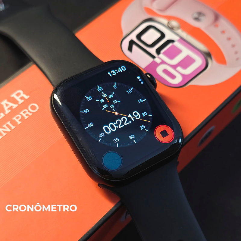 SmartWatch W10T Mini  Chat GPT + PULSEIRA GRÁTIS
