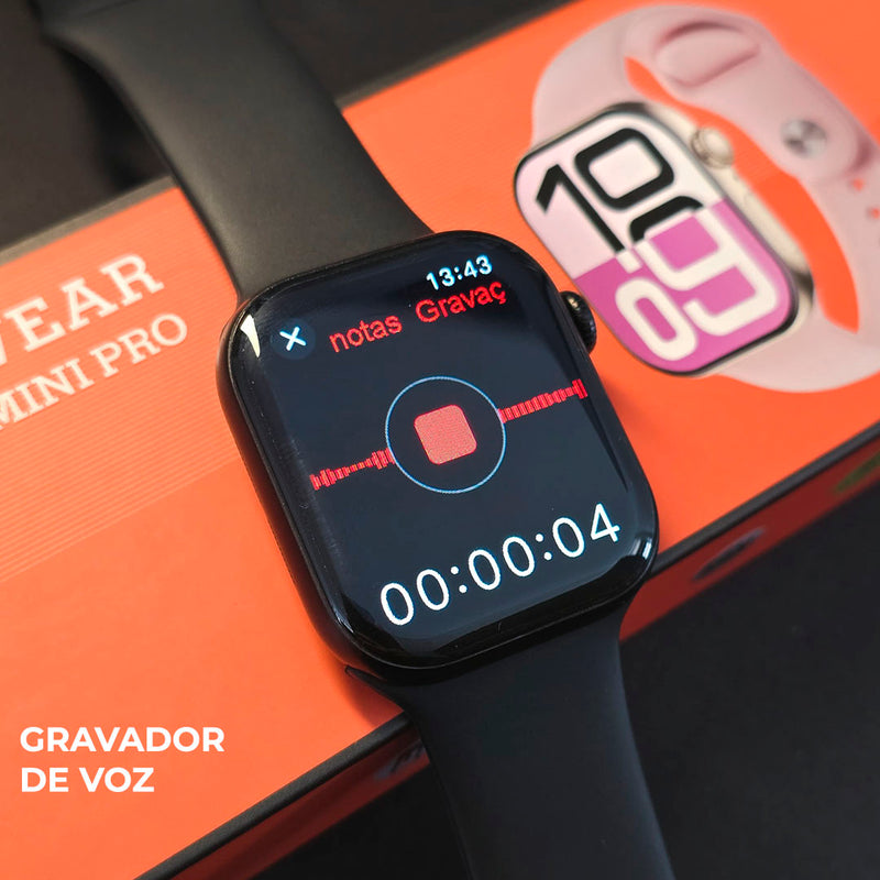 SmartWatch W10T Mini  Chat GPT + PULSEIRA GRÁTIS