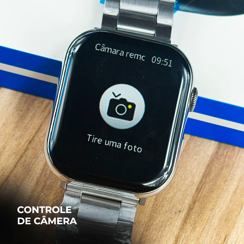 Smartwatch Série 10 WS-X11 + Kit com 7 Pulseiras GRÁTIS