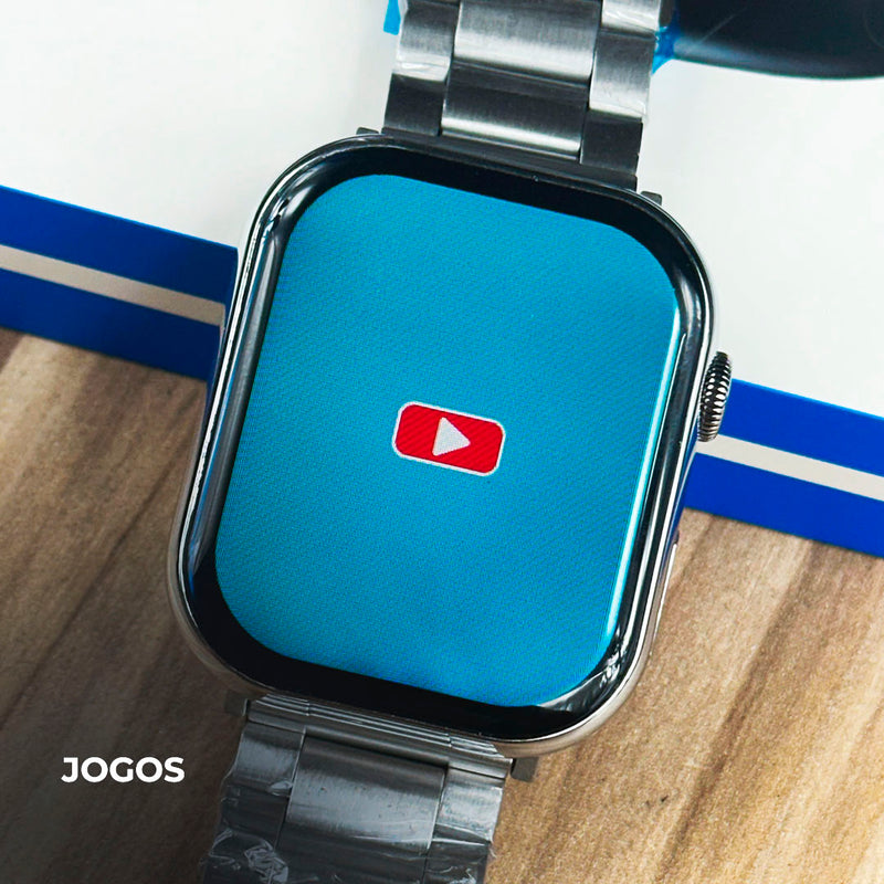 Smartwatch Série 10 WS-X11 + Kit com 7 Pulseiras GRÁTIS