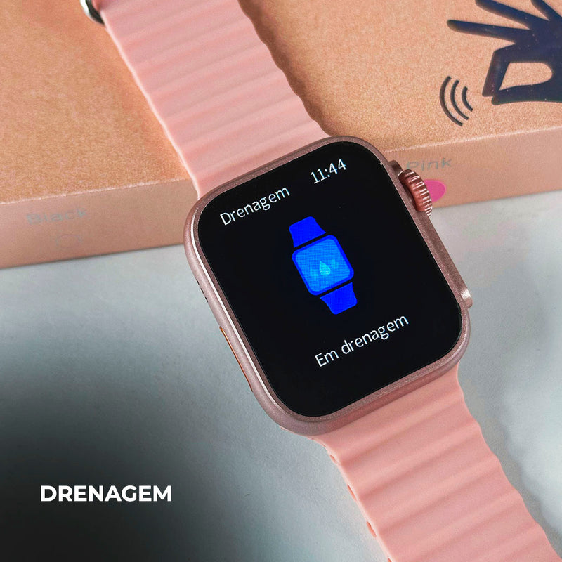 Smartwatch WS26 Dual Touch + Kit com 4 Pulseiras GRÁTIS