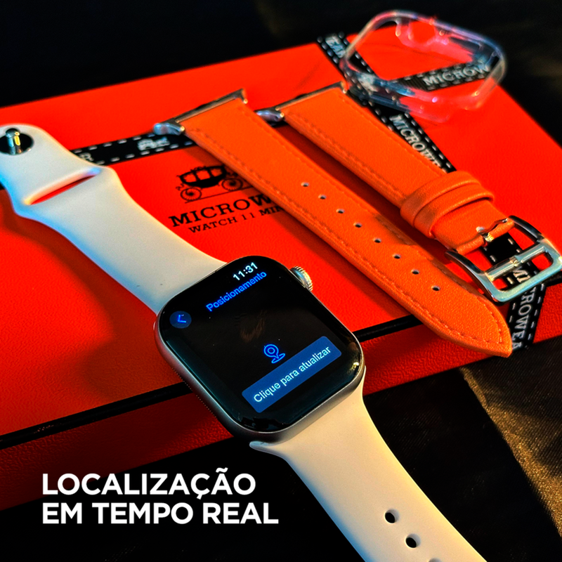 SmartWatch W11 PRO MINI SÉRIES 11 WHATSAPP 1GB + PULSEIRA GRÁTIS