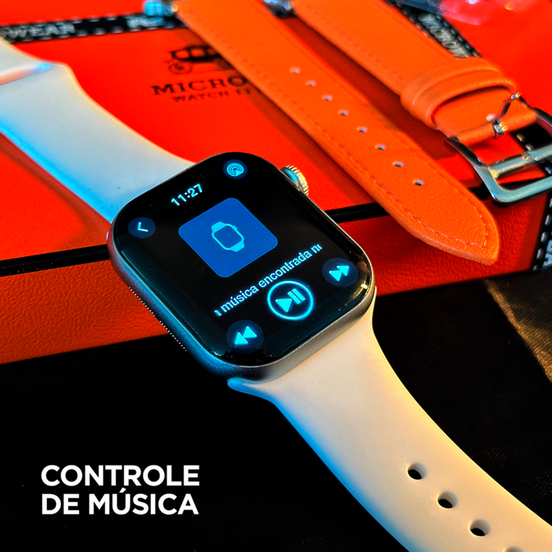 SmartWatch W11 PRO MINI SÉRIES 11 WHATSAPP 1GB + PULSEIRA GRÁTIS