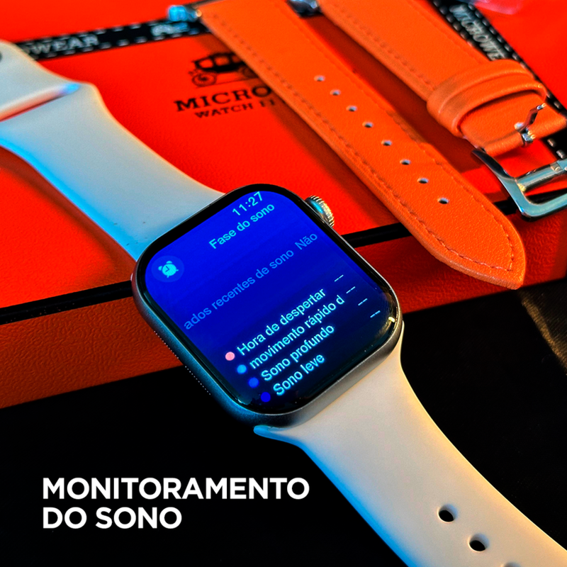 SmartWatch W11 PRO MINI SÉRIES 11 WHATSAPP 1GB + PULSEIRA GRÁTIS