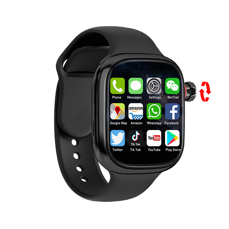 SmartWatch Horizon Lite + 4G Câmera Rotativa  3GB + 32GB  Celular de Pulso Slim + PULSEIRA GRÁTIS