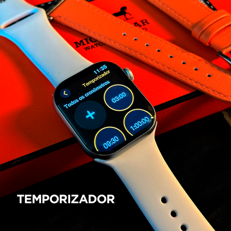 SmartWatch W11 PRO MINI SÉRIES 11 WHATSAPP 1GB + PULSEIRA GRÁTIS