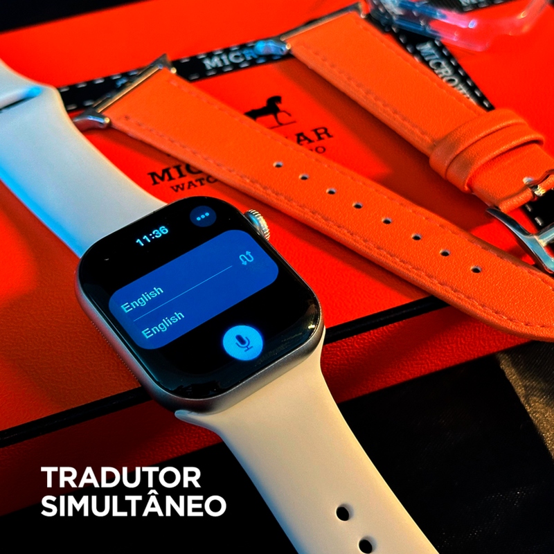 SmartWatch W11 PRO MINI SÉRIES 11 WHATSAPP 1GB + PULSEIRA GRÁTIS