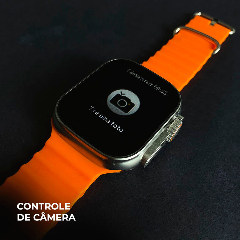 Smartwatch WS-79 Ultra 2 + Kit com 3 Pulseiras GRÁTIS