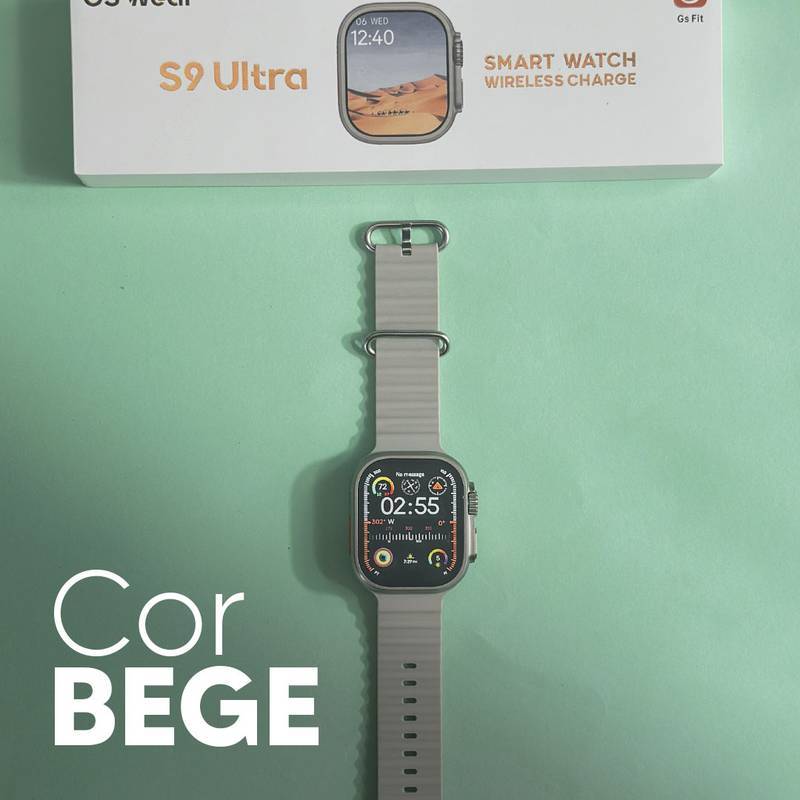 SmartWatch S9 Ultra - Série 9 Ultra  49mm + PULSEIRA GRÁTIS