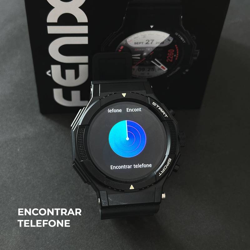 SmartWatch Fênix  À Prova D'água 1ATM  Conexão C/ Strava  | Esportivo + PULSEIRA GRÁTIS