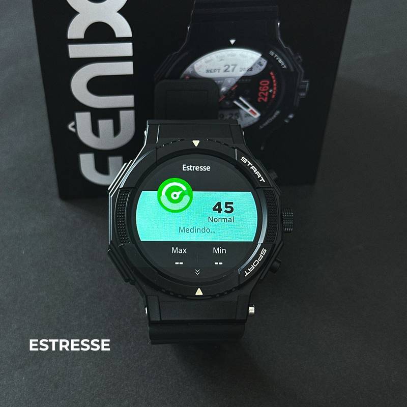 SmartWatch Fênix  À Prova D'água 1ATM  Conexão C/ Strava  | Esportivo + PULSEIRA GRÁTIS
