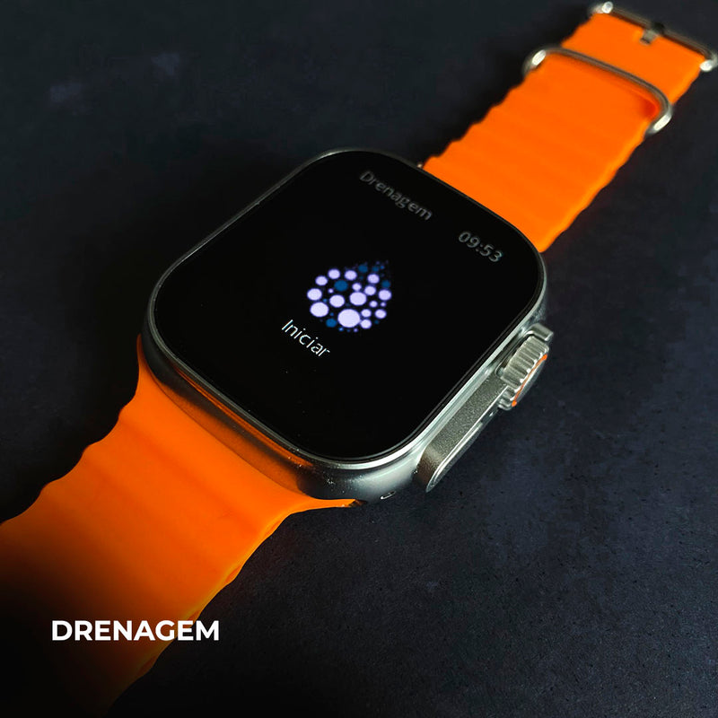 Smartwatch WS-79 Ultra 2 + Kit com 3 Pulseiras GRÁTIS