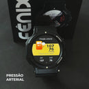 SmartWatch Fênix  À Prova D'água 1ATM  Conexão C/ Strava  | Esportivo + PULSEIRA GRÁTIS
