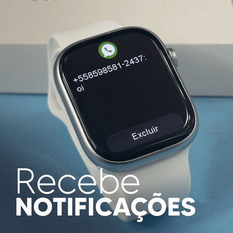 SmartWatch W59+ - Amoled 47mm + PULSEIRA GRÁTIS