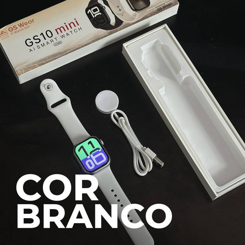 SmartWatch GS10 Mini Serie 10 + PULSEIRA GRÁTIS