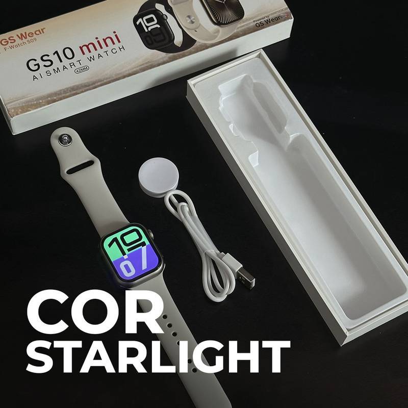 SmartWatch GS10 Mini Serie 10 + PULSEIRA GRÁTIS